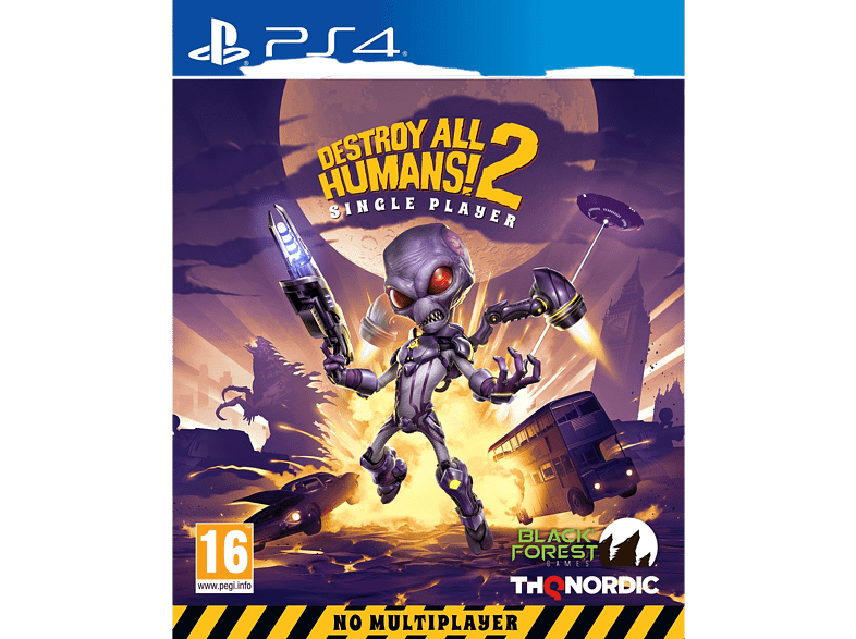 Destroy All Humans! 2 - Reprobed - PlayStation 4 - Actie & Avontuur - 16+