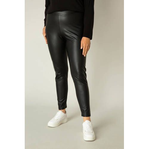 Alene - High Waist Slim Fit Legging - Zwart
