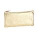 Clairefontaine 8705C - Platte Schooletui 22x11cm, Goud Echt Lamsleer