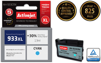 ActiveJet ink for Hewlett Packard No.933XL CN054AE single pack / cyaan