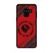 Athletic Club Officiel Coque de Téléphone 3D Samsung Galaxy A8-2018 - Rouge et Noir Unique au Monde