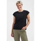 Lady Day travelstof top - zwart