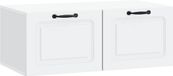 vidaXL Meuble TV mural Blanc 78,5 x 41 x 30 cm Bois modifié