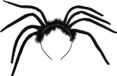 Merkloos Halloween Spinnen diadeem voor dames - zwart - horror dieren diadeem