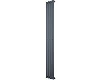 MonsterShop Monster Group BV Ovale design radiator - 1 kolom - 1800x240 mm - Antracietgrijs