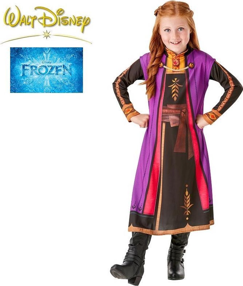 RUBIES FRANCE Rubies OPP Anna Frozen 2 - Child - Maat: L