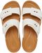 Crocs Brooklyn Woven Buckle Maat 42/43 US 11 Chalk Vrouwen Synthetisch Sleehak
