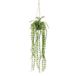 Merkloos / Sans marque Kunstplant Ficus Pumila in Hangpot - 60 cm - groen - hangplat - kunst