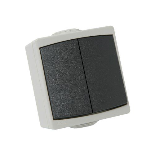 DEBFLEX Double heen en weer IP65 grijs