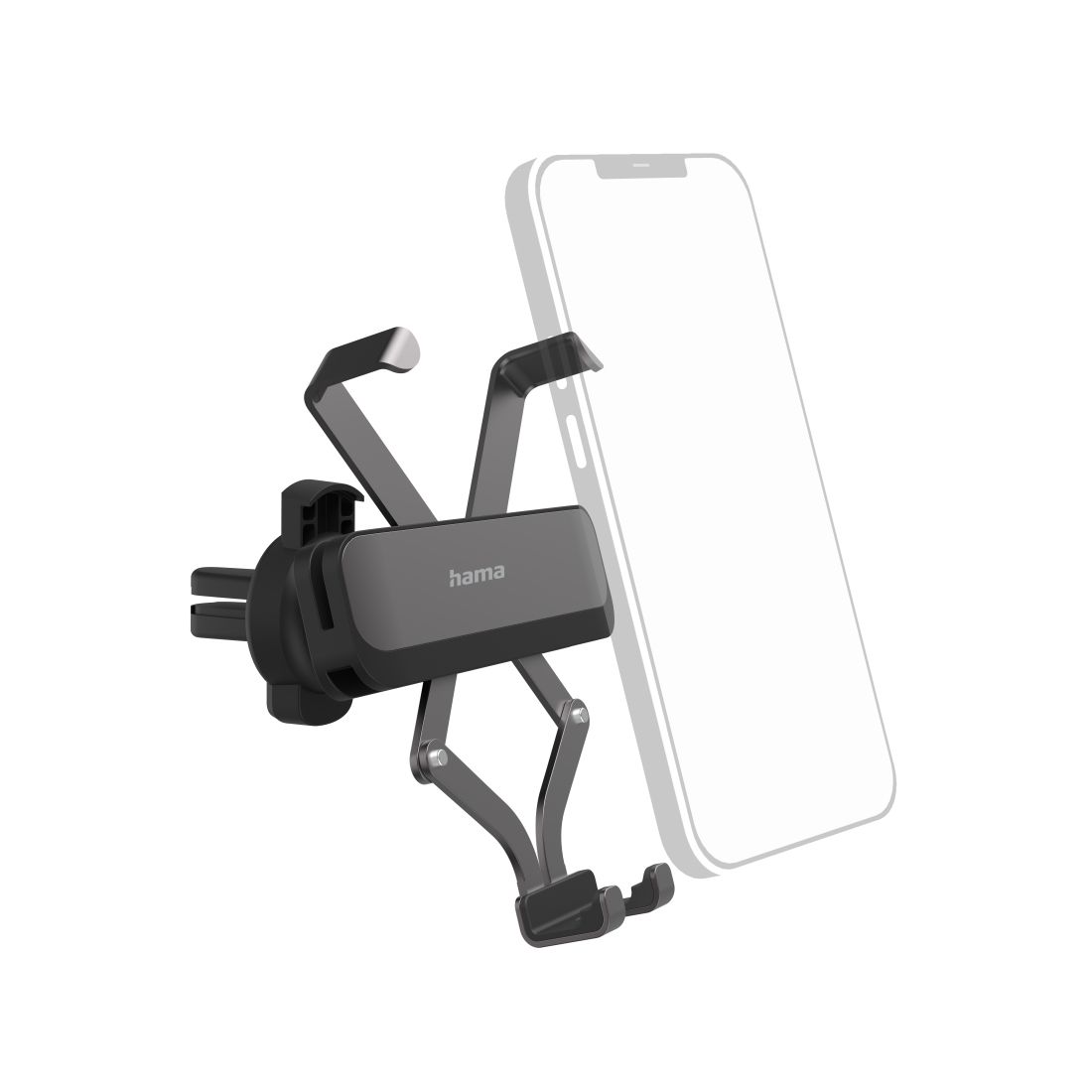 Hama Gravity Pro - Passieve houder voor mobiele telefoon/smartphone - Zwart
