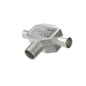 Hama Cable Splitter - 3-Way - 4-1000 MHz - Silver