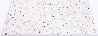 Saniclass Tops Topblad - 80x1.8x46cm - 1 afvoer - zonder kraangaten - Terrazzo