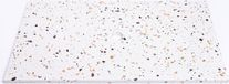Saniclass Tops Topblad - 80x1.8x46cm - 1 afvoer - zonder kraangaten - Terrazzo