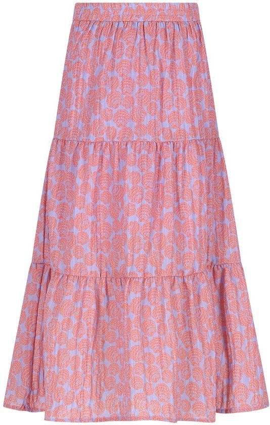 Nono Nael Aop Shells Maxi Skirt Rokken Meisjes - Lila - Maat 122/128