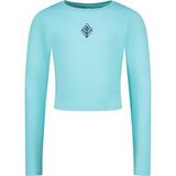 Vingino Girls G-basic-rib Longsleeve T-shirt Artic Blue Maat: 12