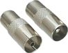 Nowlinq F naar COAX adapters. Set van 2 (male en female)