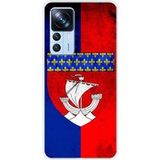 1001 coques Xiaomi Paris Flag Siliconen hoesje compatibel met Xiaomi Mi 12T, Xiaomi Mi 12T Pro