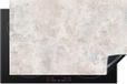 Merkloos KitchenYeah® Inductie beschermer 80x52 cm - Beton print - Grijs - Wit - Inductiebeschermer
