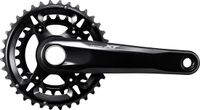 Shimano Deore XT FC-M8100-2 crankset 36-26 tanden 2x12 Black 2020 MTB