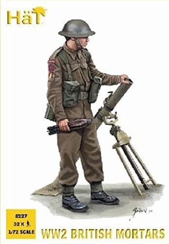 Générique HaT 8227 WW2 British Mortars 1:72