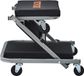 Vevor 2-in-1 autowerkplaatsrolplank, werkplaatsligstoel, montageligstoel, werkplaatskruk, 915 x 415 x 128 mm, montagerolplankzit, staal + vinyl, 360° zwenkwielen, klapstoel, belastbaar tot 136 kg, rolligstoel