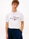Tommy Hilfiger Heren T-shirt Katoen Korte Mouw Wit Maat S
