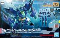 Merkloos Bandai Spirits Gundam Build Divers Re:Rise Mercuone Unit HG 1/144 Model Kit