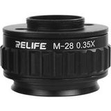 Relife Adaptateur CTV M-28 pour Caméra Microscope, 0,35x