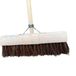 Synx Tools Gemeente bezem 45 cm - Straatbezem/Stadsbezem - Steel 160 cm - Harde natuurvezels - Bezemsteel - Bezems - Veger - Buitenbezem