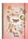 Pimpelmees notebook A5 Wonderland - Peach Butterbird