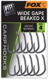 Fox Wide Gape Beaked X Karper Haken - Haakmaat 2