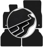 WLG CARLUX-SILVER automatten voor: BMW GT F07 xDrive GT (2009-2017)