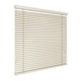 time4blinds - Aluminium Jaloezieën - 1500x2000mm, Bediening Links - Crème
