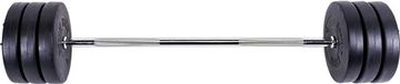 Gorilla Sports Set haltères 38 kg - Plastique - Haltère avec poids -30 mm