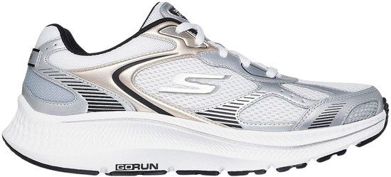 Skechers Go Run Consistent 2.0 - Zilver - Dames Sneakers - Maat 40 - 128633-WSBK