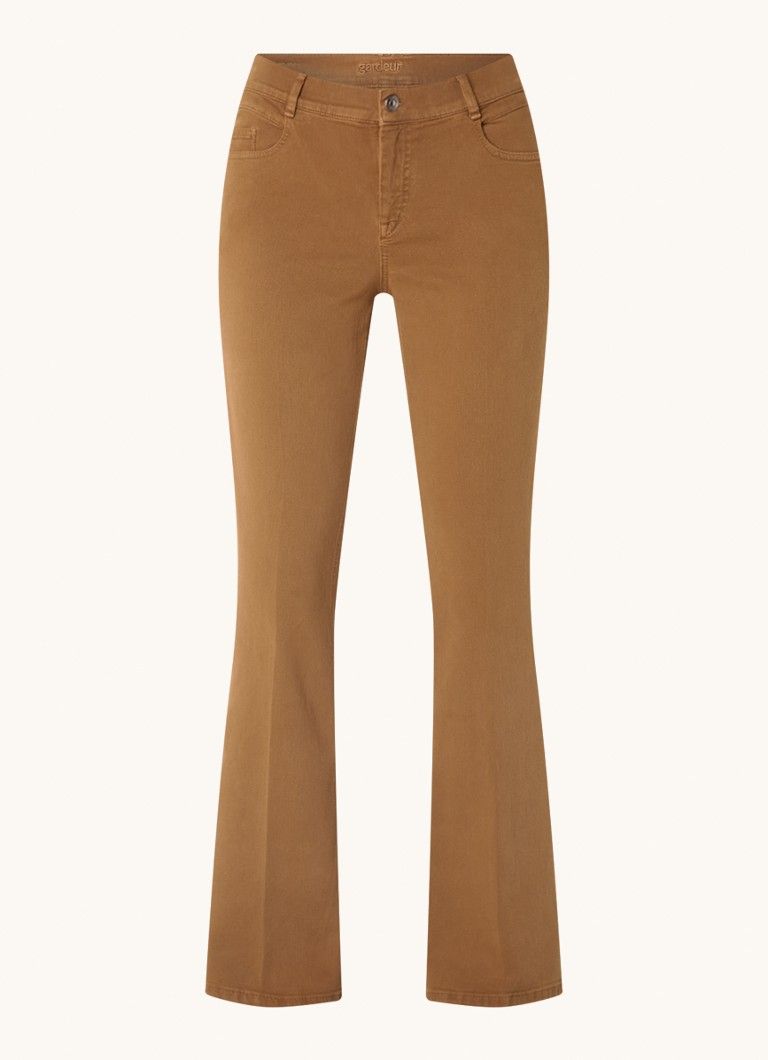 Gardeur Zuri High Waist Bootcut Jeans in Lyocell Blend