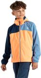 Dare2b Cheer Softshelljack Oranje, Blauw, Polyester, Waterdicht, Winddicht, Unisex, Kinderen, 7-8 Years