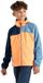 Dare2b Cheer Softshelljack Oranje, Blauw, Polyester, Waterdicht, Winddicht, Unisex, Kinderen, 7-8 Years