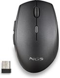 NGS BEE muis Kantoor Rechtshandig RF Draadloos Optisch 1600 DPI Zwart