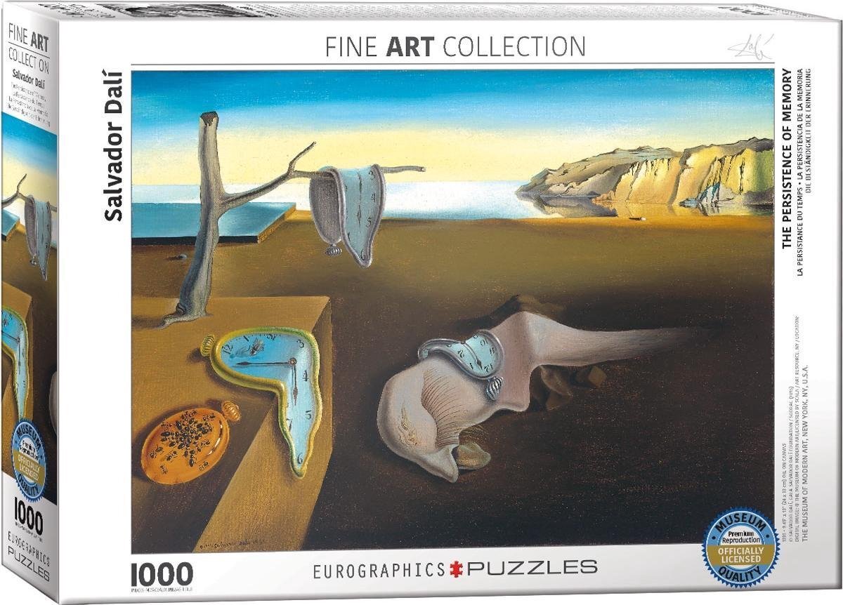 Eurographics 6000-0845 The Persistence of Memory Puzzel, verschillende kleuren