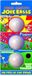 LONGRIDGE Fop Golfballen Prank - Wit, 3 stuks