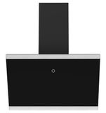 Respekta Schuine afzuigkap schaal / 60 cm afzuigkap zwart/energie-efficiëntieklasse A+++ / borstelloze motor / 9 vermogensniveaus/touch control/LED-verlichting/afvoer en circulatie / CH89160S
