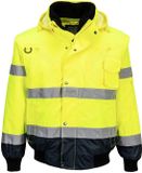 Portwest C465 Bomberjack Werkjas Geel/Blauw Maat L