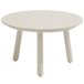 4 Seasons Outdoor Salute lounge tuintafel 60xH35 cm ceramic oyster linen Taste 4SO