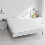 Hoeslaken MB HOME ITALY B-ST-MX-2P-19 Hoeslaken met hoeken, Max Color, wit, tweepersoonsbed