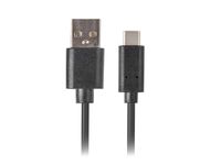 Lanberg CA-USBO-31CU-0018-BK - USB-kabel - 1,8 m - Zwart