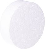 Glorex Hobby Piepschuim vormen ronde schijf/schijven - D10 x H3 cm - knutselen materiaal - zelf decoreren