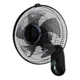other 65W wandventilator met 5 schuurken en automatische schommelwandventilator met stille werking met 3 snelheden