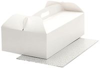 Decora 0340112 keukenbox met draaggreep 36 x 21 x 12 cm taartplateau