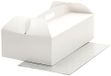 Decora 0340112 keukenbox met draaggreep 36 x 21 x 12 cm taartplateau